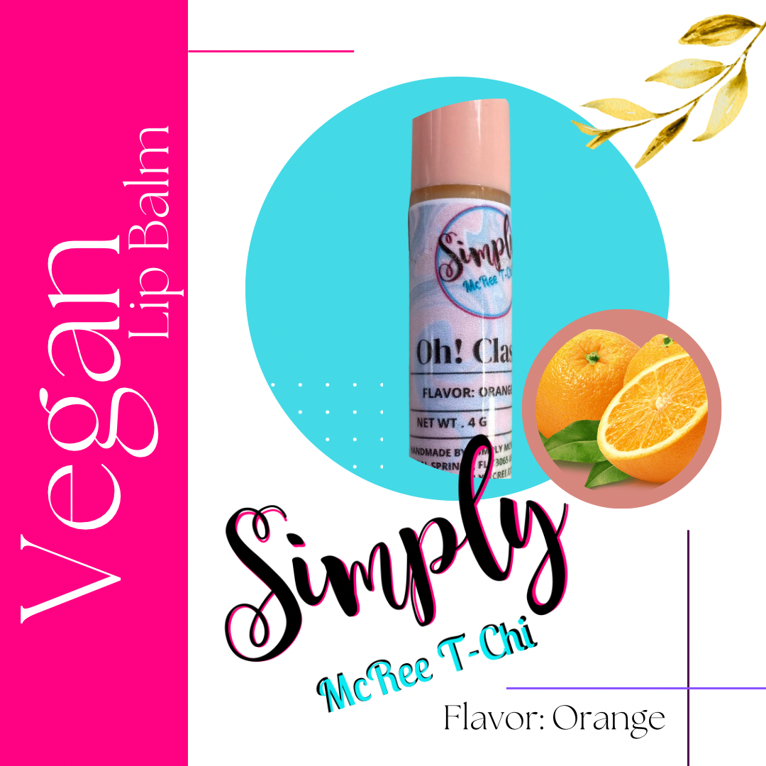 Vegan lip balms