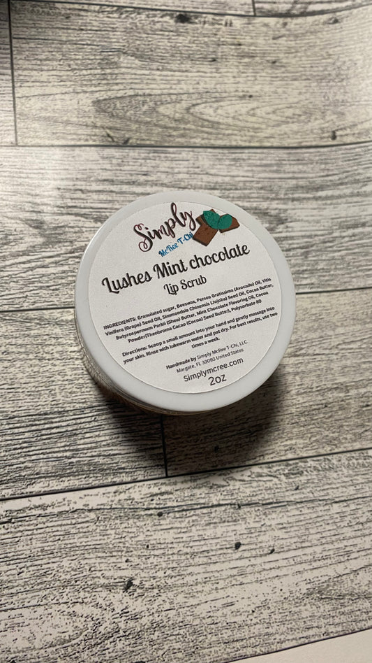 Lushes Mint chocolate Lip Scrub