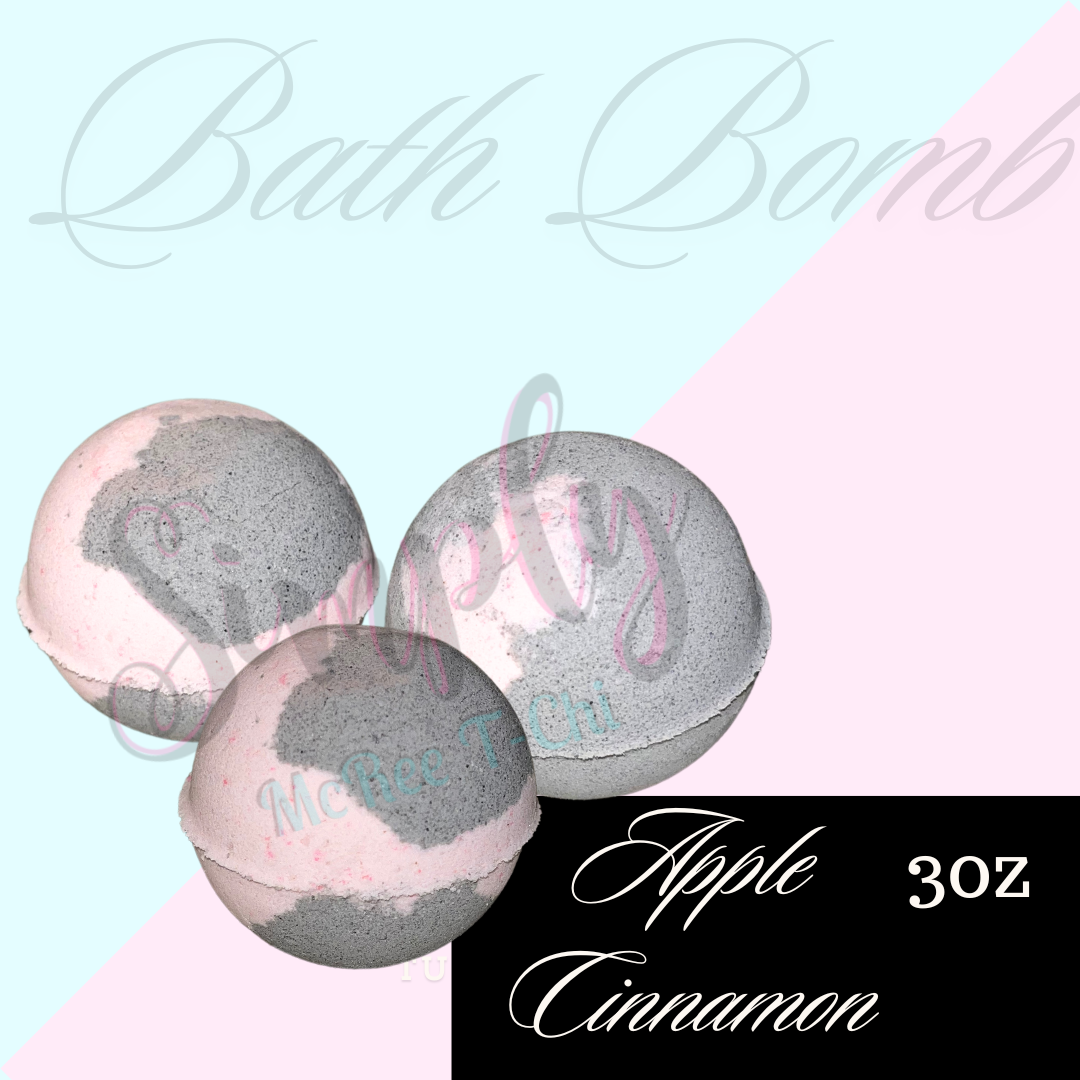 Apple Cinnamon Bath bombs