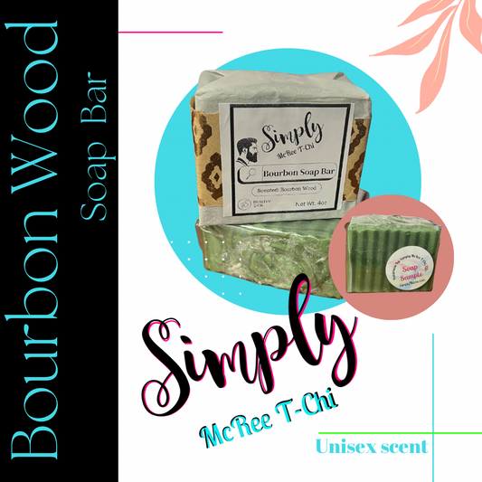 Bourbon Wood soap bar