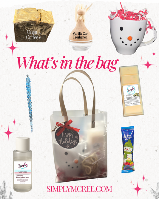 Holiday Mug Gift Bag