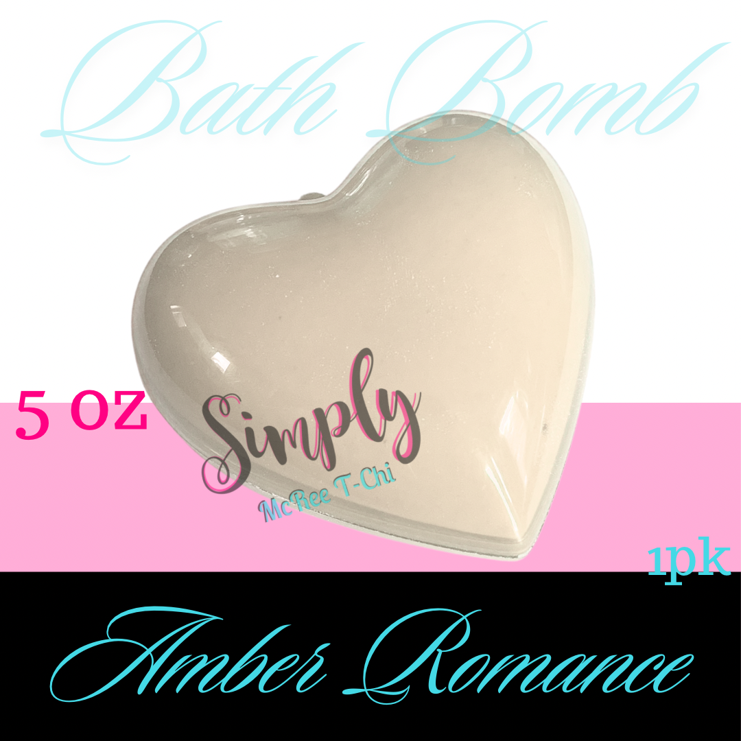 Amber Romance Seasonal Bath bombs